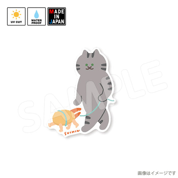 suimin004　ステッカー　SUIMIN