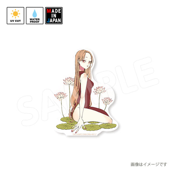 taiyakioo5　ステッカー　たいやきうまうま