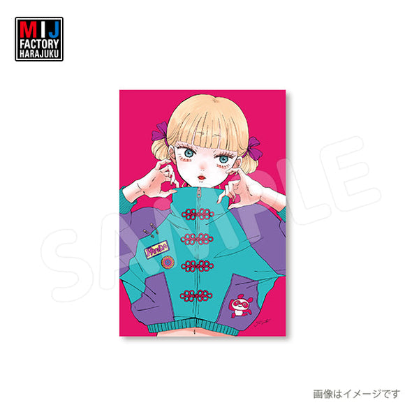 taiyaki507poR　ポストカード　たいやきうまうま