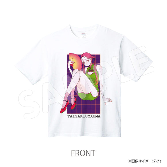 taiyaki516tw　Tシャツ　たいやきうまうま